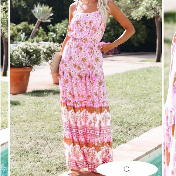 Vici Serande me floral maxi dress - Picture 2 of 11